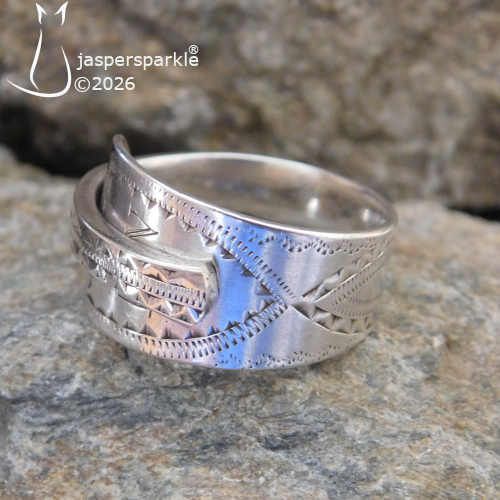 NEW! Georgian Spoon Ring London 1799 Size N O P Q R S or T NEW! Georgian Spoon Ring London 1799 Size N O P Q R S or T