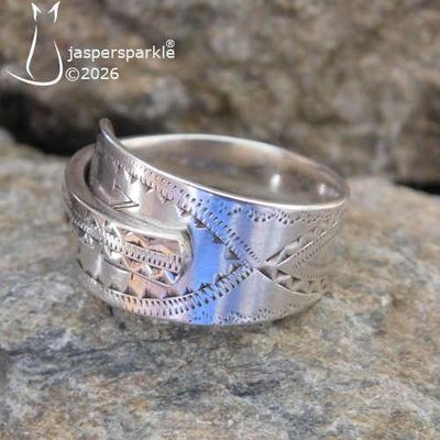 NEW! Georgian Spoon Ring London 1799 Size N O P Q R S or T NEW! Georgian Spoon Ring London 1799 Size N O P Q R S or T