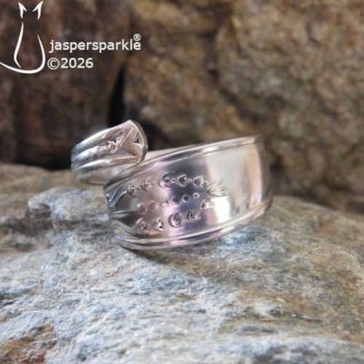 NEW! Bluebell Spoon Ring Birmingham 1938 Size P Q R or S NEW! Bluebell Spoon Ring Birmingham 1938 Size P Q R or S