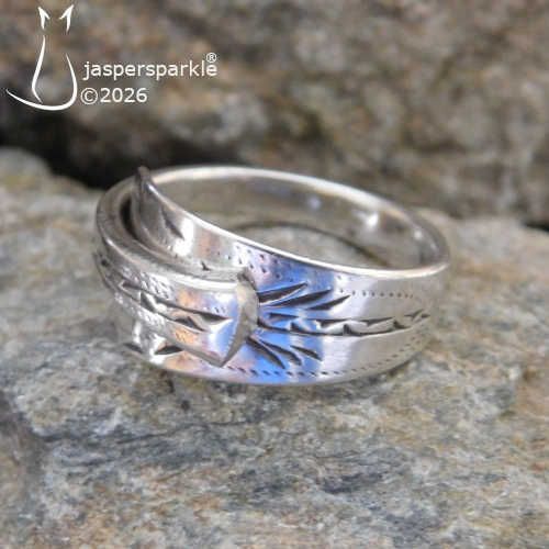 NEW! Georgian Spoon Ring London c1790 Size N O P Q R or S NEW! Georgian Spoon Ring London c1790 Size N O P Q R or S