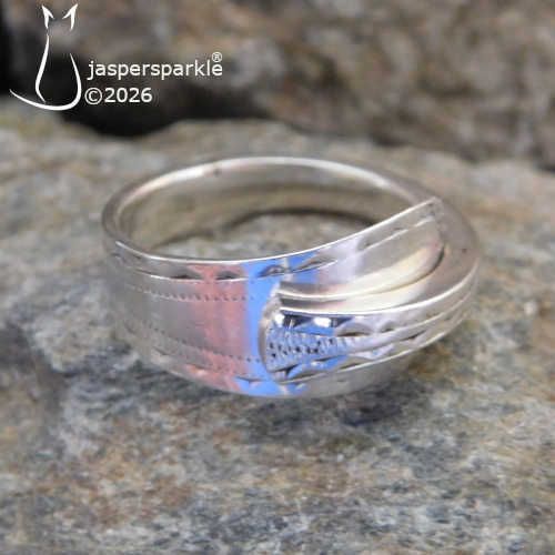 NEW! Georgian Spoon Ring London 1792 Size P Q R or S NEW! Georgian Spoon Ring London 1792 Size P Q R or S