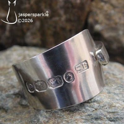 NEW! Inverted Spoon Ring Exeter 1850 Size Q R S or T