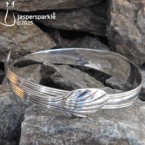 Georgian Ice Tong Bangle London 1786