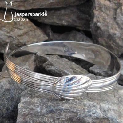 Georgian Ice Tong Bangle London 1786