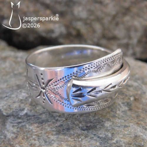 NEW! Georgian Spoon Ring London 1810 Size P Q R S or T NEW! Georgian Spoon Ring London 1810 Size P Q R S or T
