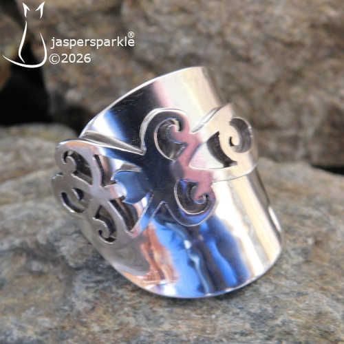 NEW! Antique Spoon Ring Birmingham 1911 Size U V W X Y or Z NEW! Antique Spoon Ring Birmingham 1911 Size U V W X Y or Z