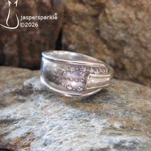 NEW! Bluebell Spoon Ring Sheffield 1932 Size L M N O or P
