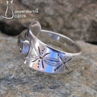 NEW! Georgian Spoon Ring London 1810 Size R S T U or V NEW! Georgian Spoon Ring London 1810 Size R S T U or V