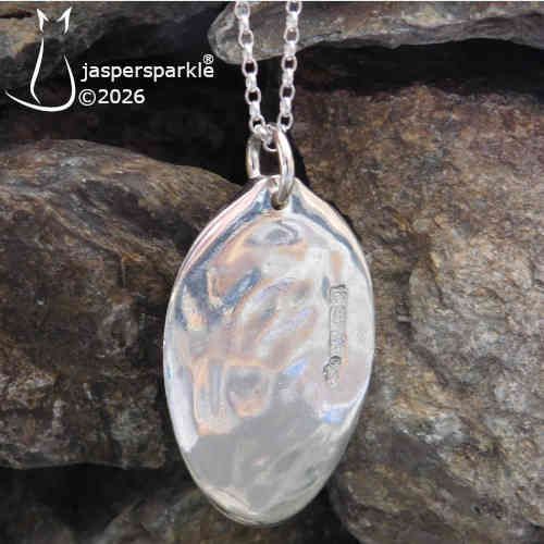 NEW! Silver Spoon Pendant Birmingham 1913