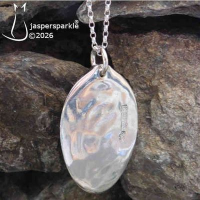NEW! Silver Spoon Pendant Birmingham 1913