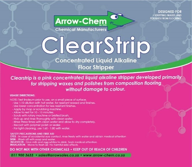 NON-AMMONIATED LIQUID FLOOR STRIPPER (PINK) 25LT