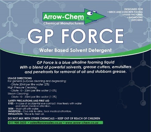 ALKALI GENERAL PURPOSE CLEANER & LIGHT DEGREASER (BLUE) 25LT