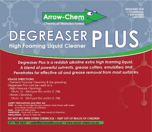 HD FOAMING WATER BASED DEGREASER & INTENSIVE CLEANER (RED) 2LT