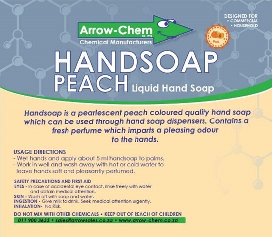 HANDSOAP LIQUID PEARLED HAND SOAP (PEACH) 25LT
