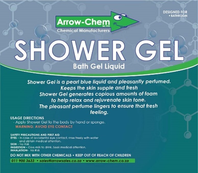 SHOWER GEL LIQUID PERFUMED BODY WASH 25LT