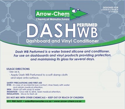 WATER BASED SILICONE PERFUME DASH CLEANER (WHITE) 5LT
