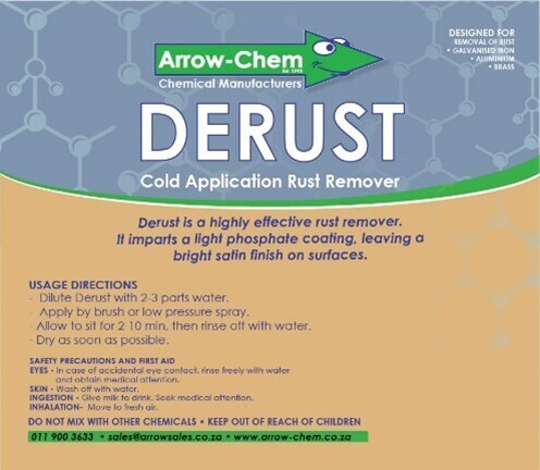 ACID DE-RUST/DEGREASER FOR METAL 5LT