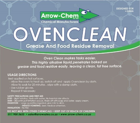 OVENCLEAN (NOT FOR TEFLON COATED OVENS) 5LT