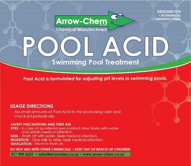 POOL ACID SWIMMING POOL TREATMENT 25LT