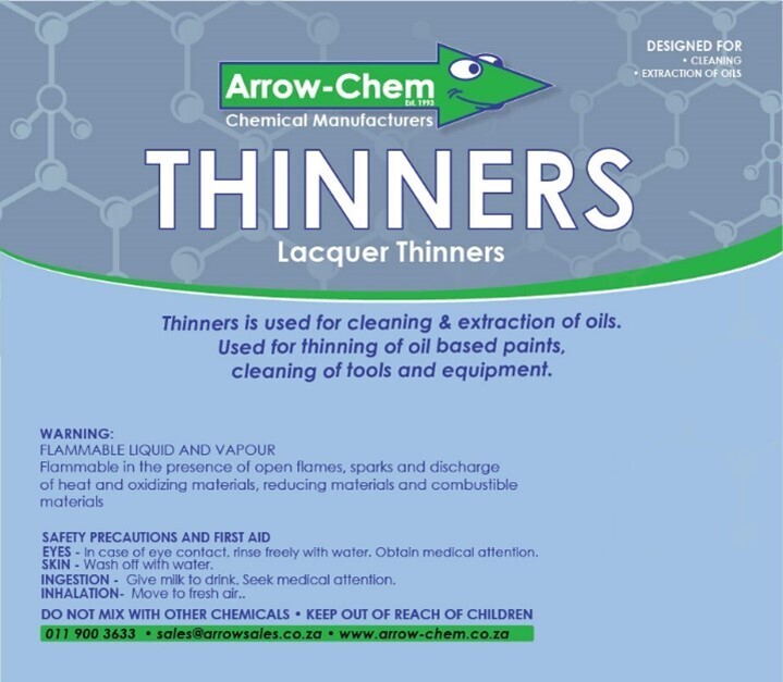 THINNERS LACQUER THINNERS 25LT
