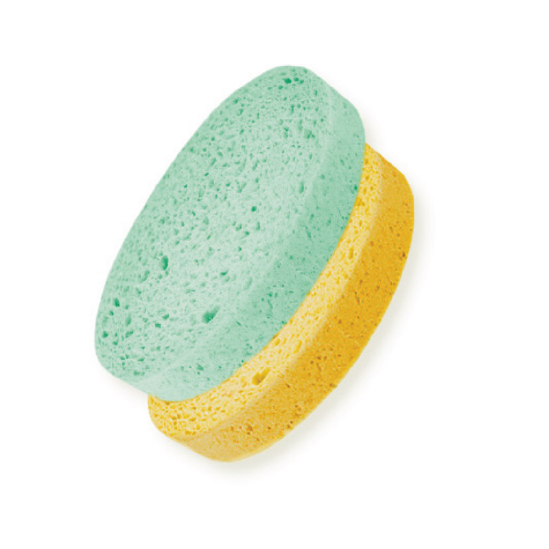 SPONGES OVAL SML RAINBOW 2’S