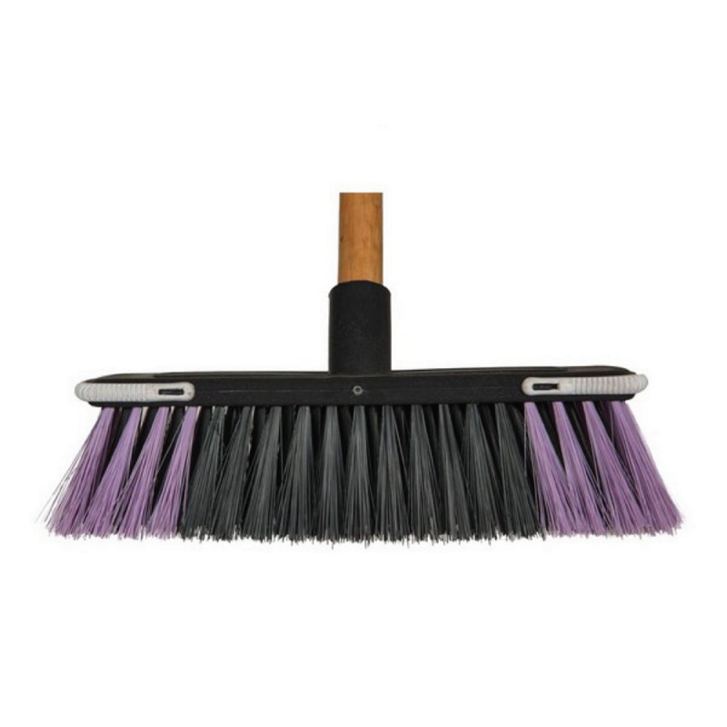 SOFT FLAGGED PUSFIT PLASTIC BACK BROOM
