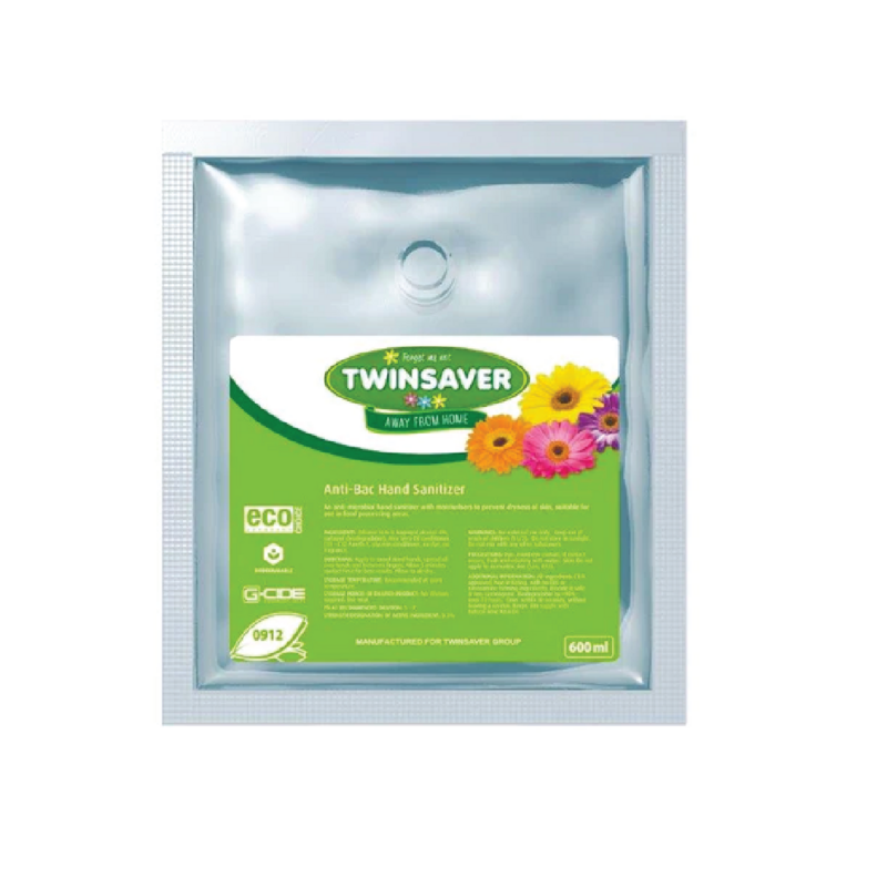 TWINSAVER ANTI BAC HAND FOAM SOAP 600ML