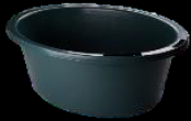 BASIN OVAL 90LT RECYCLED assorted colours