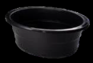 BASIN OVAL 50LT RECYCLED assorted colours