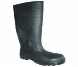 GUMBOOTS BLACK KNEE LENGTH SIZE 4-10