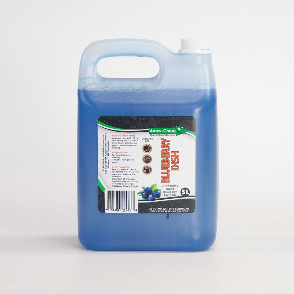 BLUEBERRY DISHWASHING LIQUID 5LT