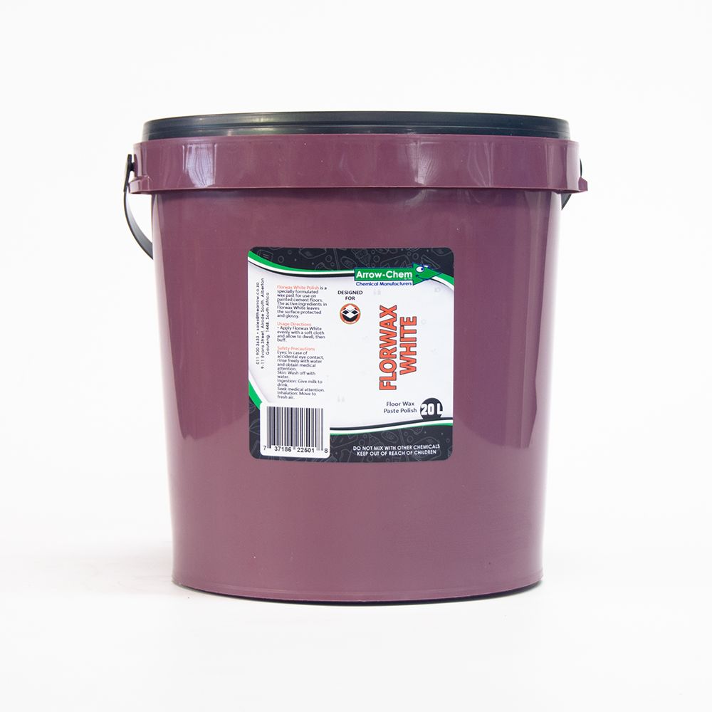 FLORWAX WHITE 20LT