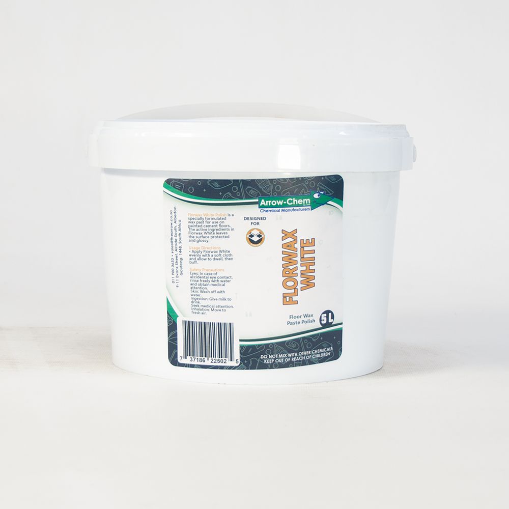 FLORWAX WHITE 5LT