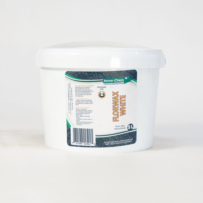 FLORWAX WHITE 5LT
