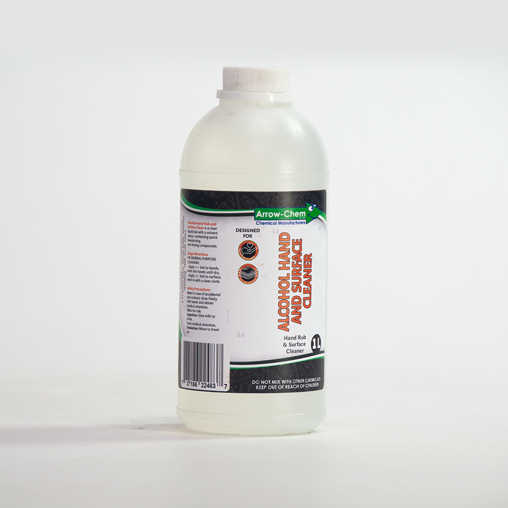 ALCOHOL BASED HAND LIQUID 1LT