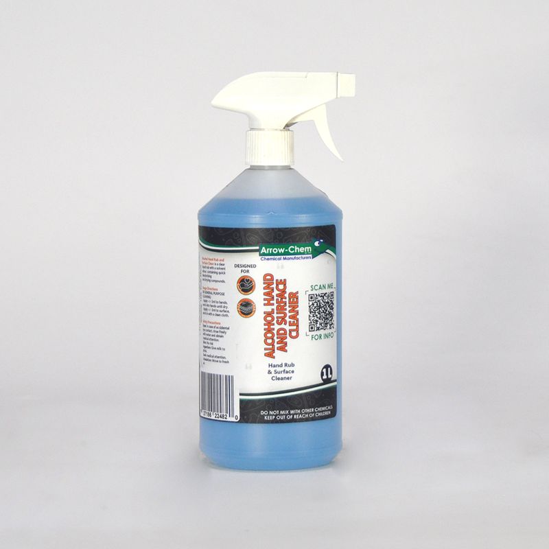 ALCOHOL BASED HAND LIQUID 1LT TRIGGER