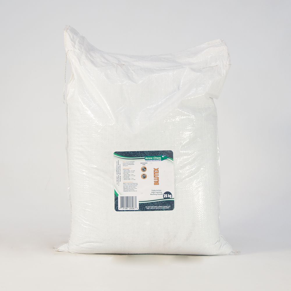 BLUTEX LAUNDRY POWDER 25KG BAG