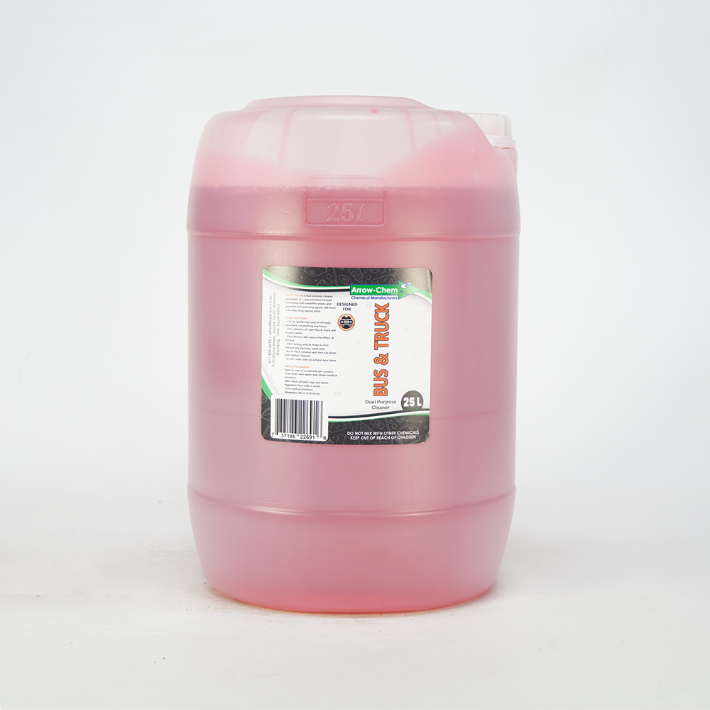 BUS & TRUCK IS A DUAL-PURPOSE CLEANER AND WAXER 25LT