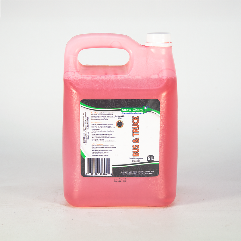 BUS & TRUCK IS A DUAL-PURPOSE CLEANER AND WAXER 5LT