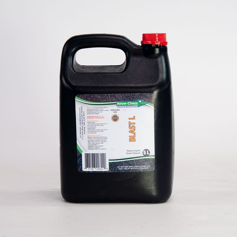 BLAST “L” LIQUID DRAIN CLEANER 5LT