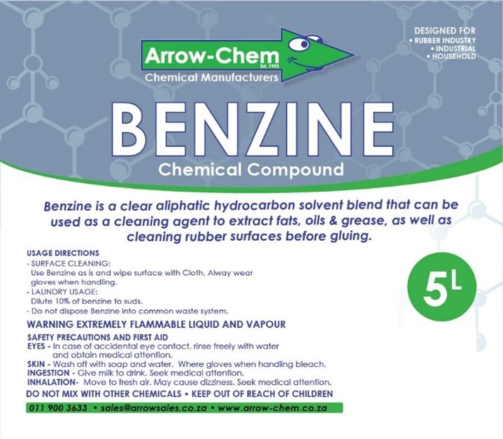 BENZINE CHEMICAL COMPOUND 5LT