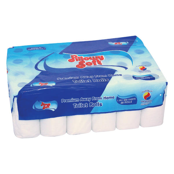 1PLY 48'S BLUE PILLOWY SOFT UNW TPAPER