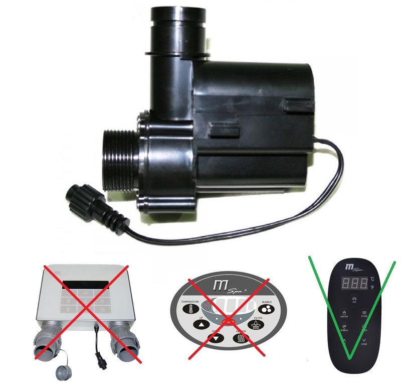 MSpa Filtration Pump Premium Elite Urban