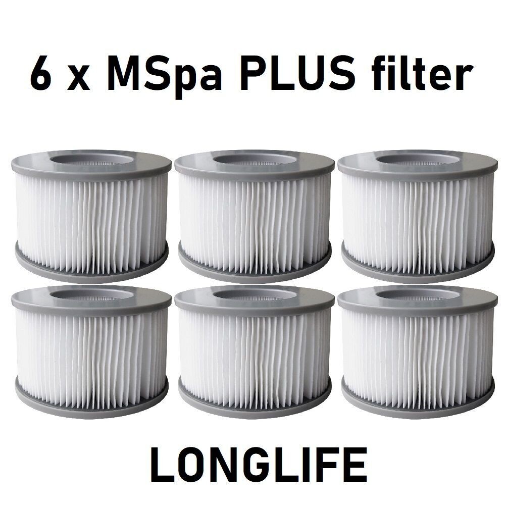 6 X MSpa Filter Plus Longlife 6 X MSpa Filter Plus Longlife