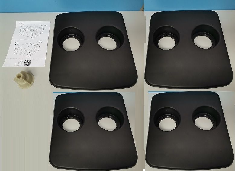 MSpa Oslo back support set