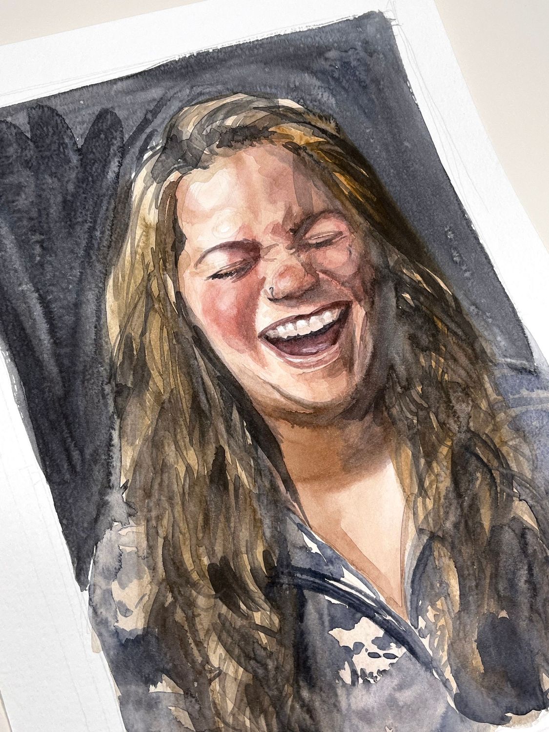 Laughing girl