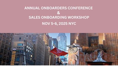 Annual Onboarders Conference &amp; Workshop