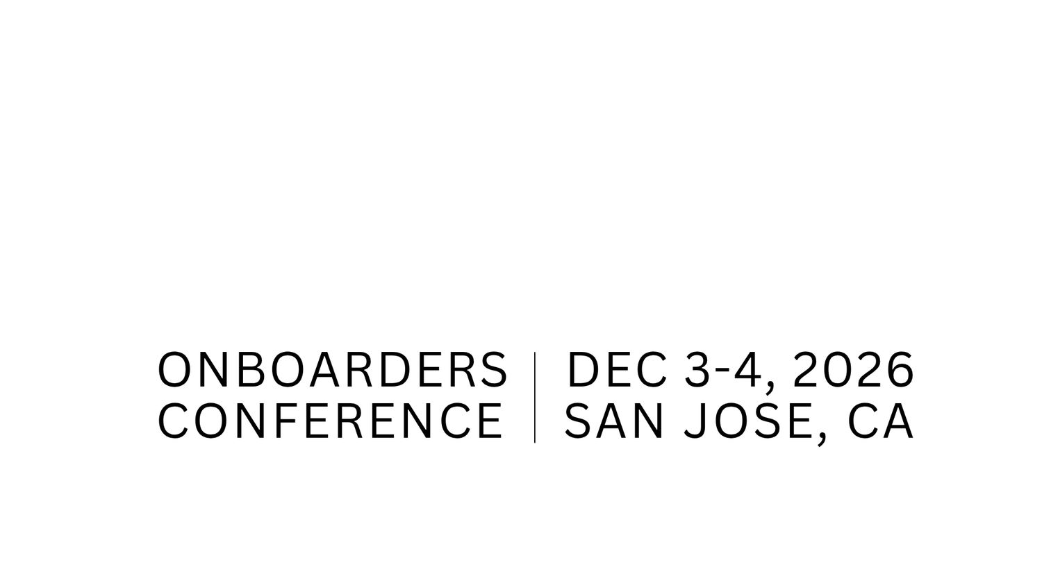 2026 Annual Onboarders Conference