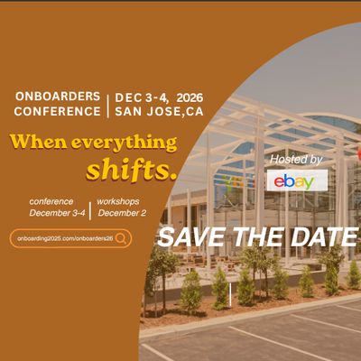 SAVE THE DATE - Until - JULY 15  2026 Annual Onboarders Conference