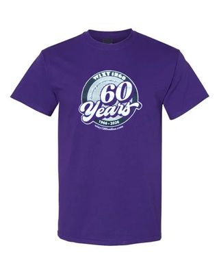 WIXY 1260 60th Anniversary Unisex Tee Shirt